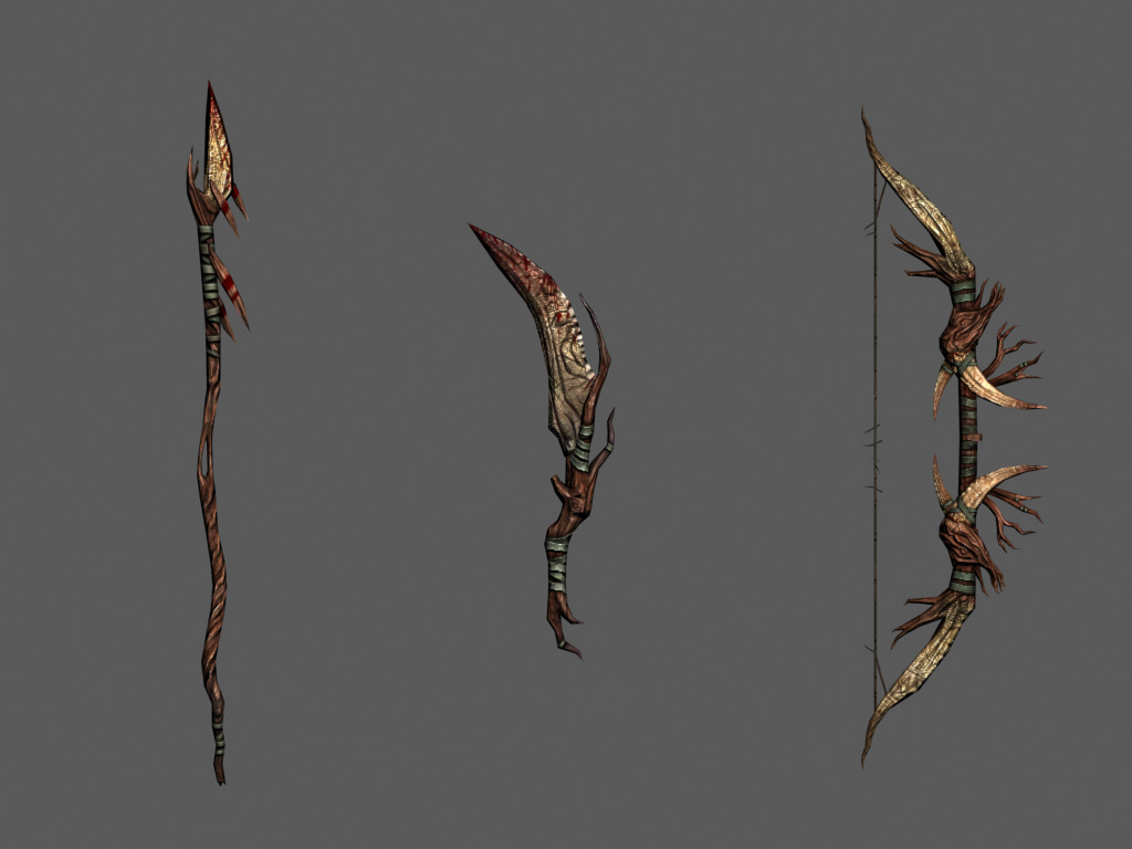 Satyr Weapons